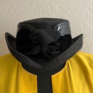 Eric Javits Black woven Hat